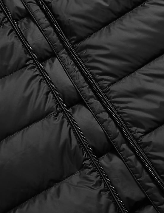 Feather & Down Quilted Packaway Puffer Gilet