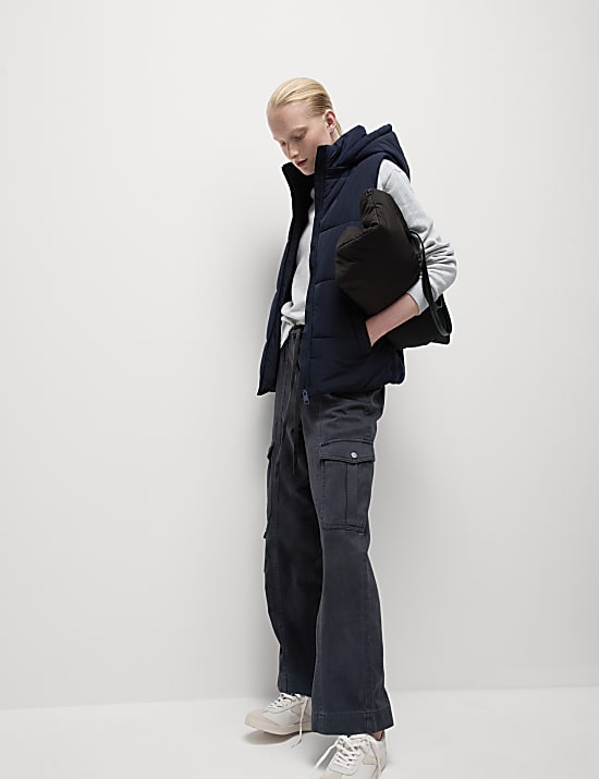 Thermowarmth&trade; Hooded Puffer Gilet