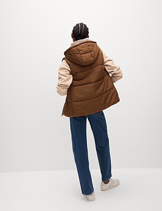 Thermowarmth&trade; Hooded Puffer Gilet