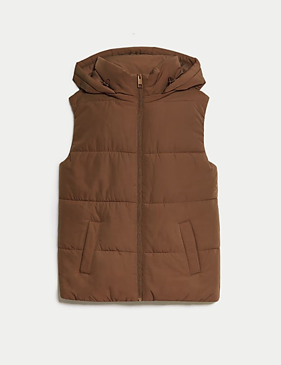 Thermowarmth&trade; Hooded Puffer Gilet