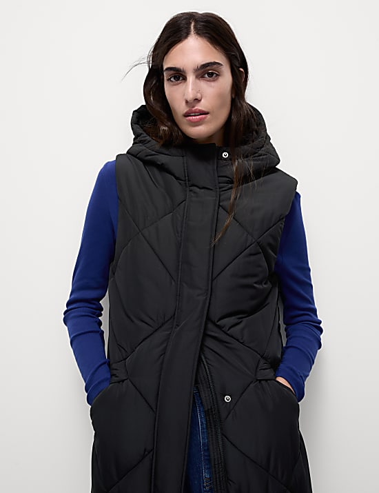 Thermowarmth&trade; Quilted Longline Puffer Gilet