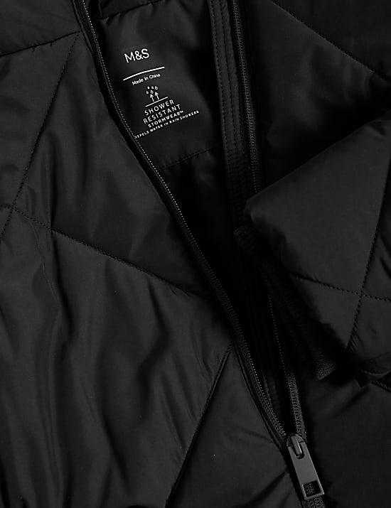 Thermowarmth&trade; Diamond Quilted Padded Coat