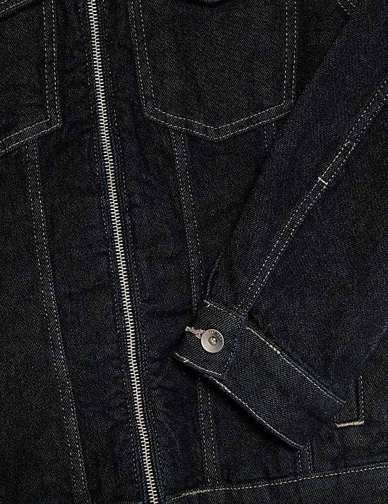 Denim Waisted Jacket