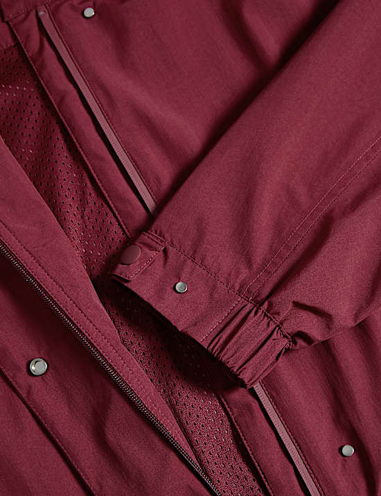 Abrigo parka largo extragrande impermeable