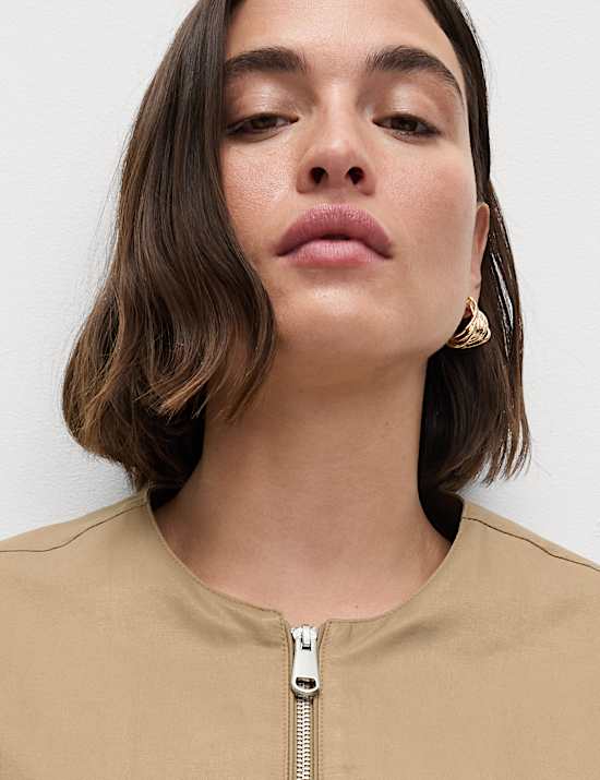 Lehké sako s&nbsp;vysokým podílem bavlny