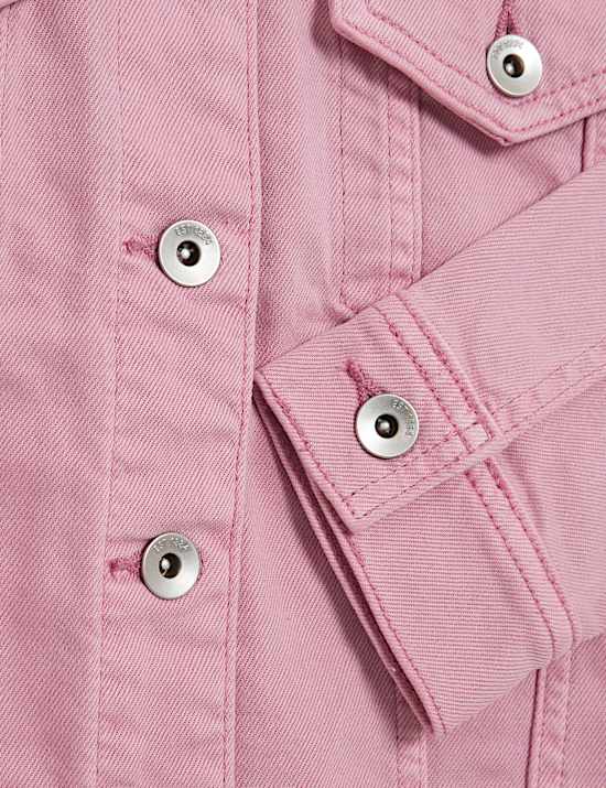 Džínová bunda se strečem a&nbsp;vysokým podílem bavlny