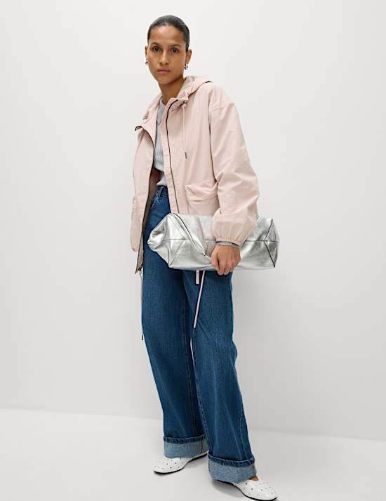 Lightweight Hooded Rain Jacket