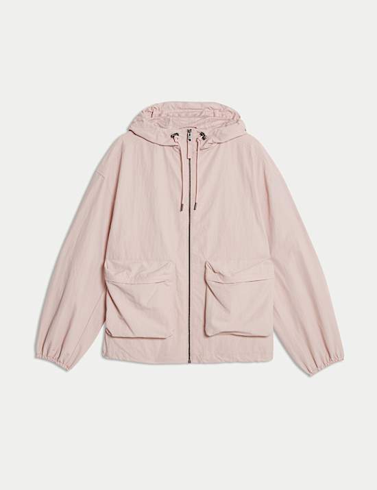 Lightweight Hooded Rain Jacket