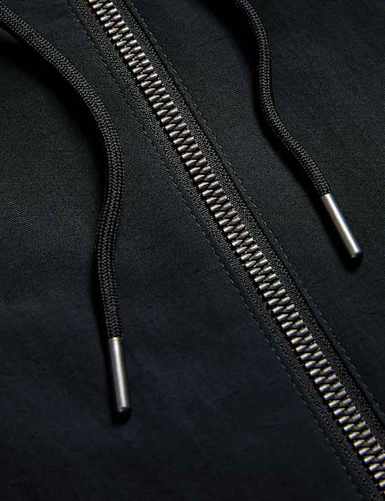 Lightweight Hooded Rain Jacket