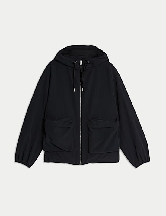 Lightweight Hooded Rain Jacket