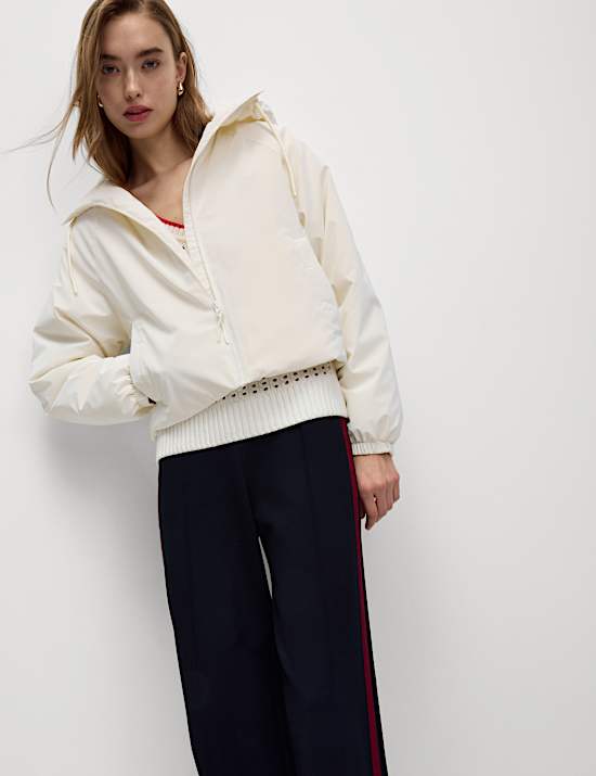 Rubber Stormwear&trade; Padded Short Rain Jacket