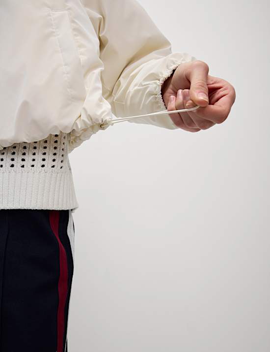 Rubber Stormwear&trade; Padded Short Rain Jacket