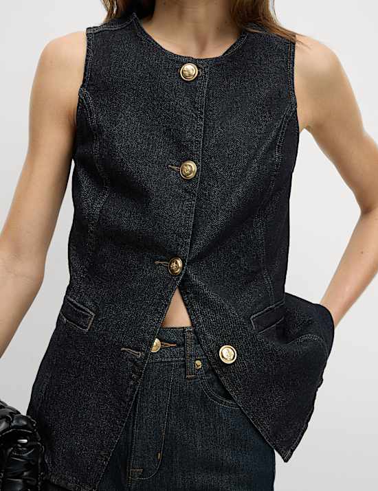 Chaleco denim
