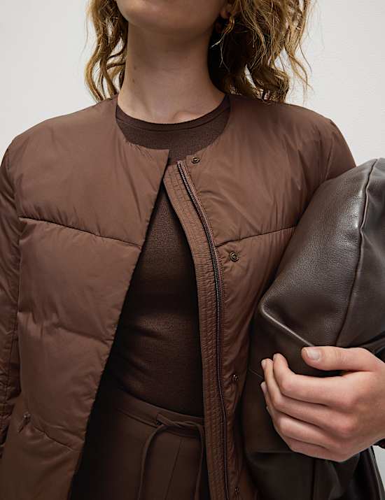 Feather & Down Padded Liner Jacket