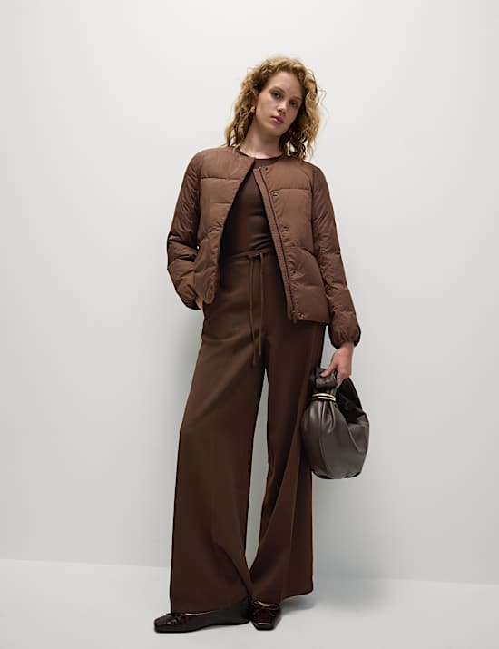 Feather & Down Padded Liner Jacket