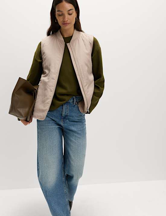 Αμάνικο μπουφάν με ενίσχυση