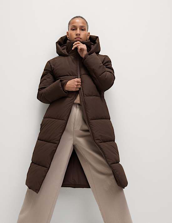Rubber Thermowarmth™ Padded Duvet Coat
