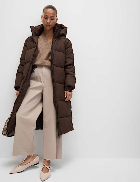 Rubber Thermowarmth™ Padded Duvet Coat