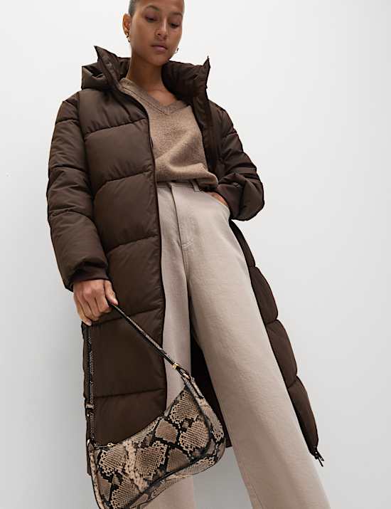 Rubber Thermowarmth™ Padded Duvet Coat