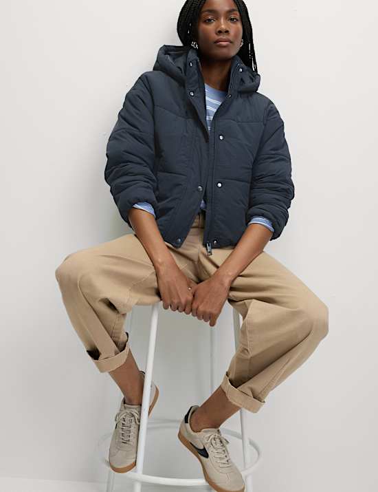 Chaqueta acolchada con capucha y Thermowarmth&trade;