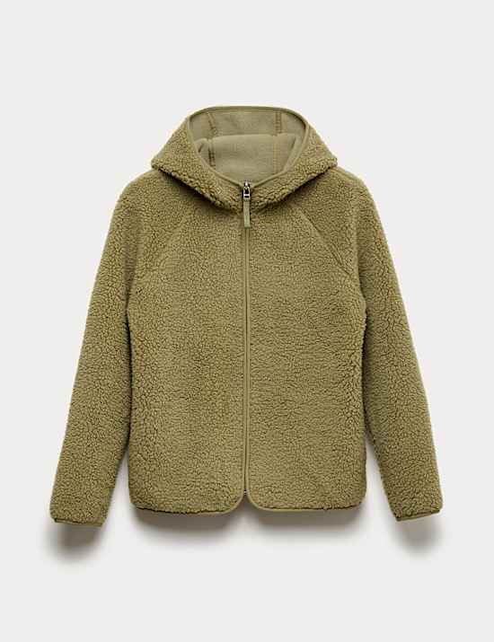 Borg Lightweight Hooded Jacket