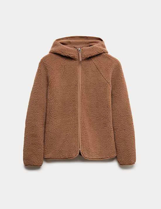 Borg Lightweight Hooded Jacket