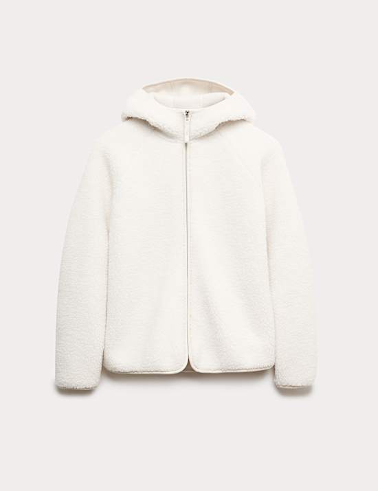 Borg Lightweight Hooded Jacket