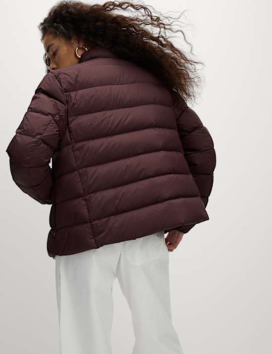 Feather & Down Packaway Puffer Jacket