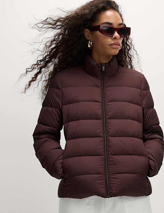 Feather & Down Packaway Puffer Jacket