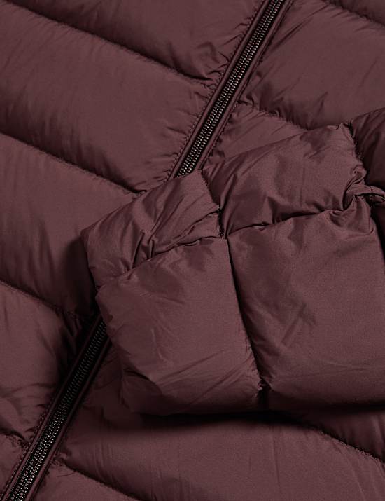 Feather & Down Packaway Puffer Jacket