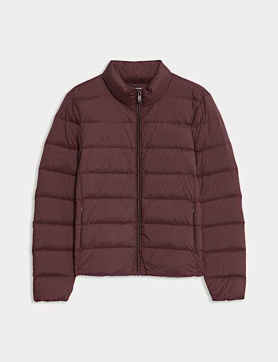 Feather & Down Packaway Puffer Jacket