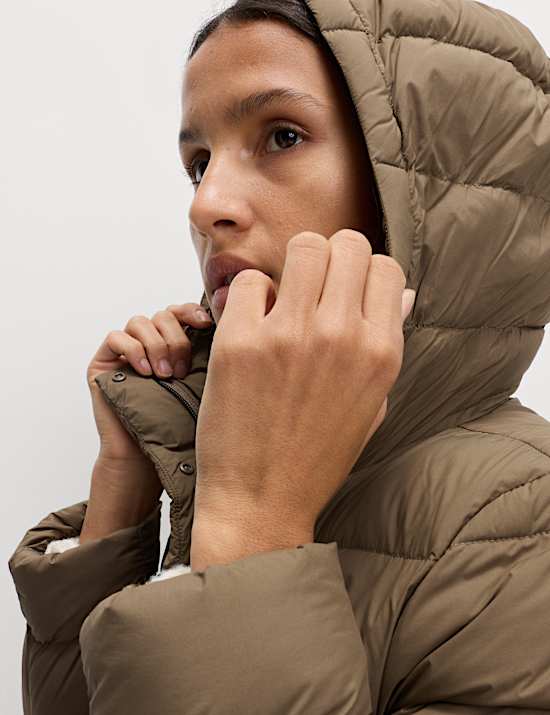 Povlak na přikrývku z peří a prachového peří s kapucí