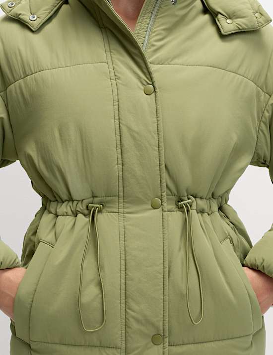 Thermowarmth™ Hooded Longline Puffer Coat