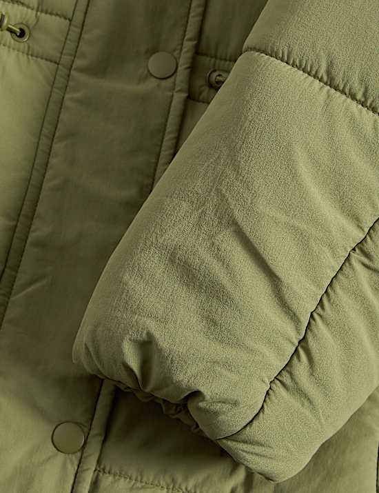 Thermowarmth™ Hooded Longline Puffer Coat