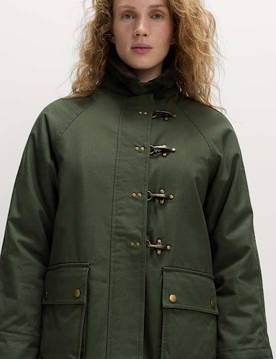 Pure Cotton Lightweight Buckle Country Jacket