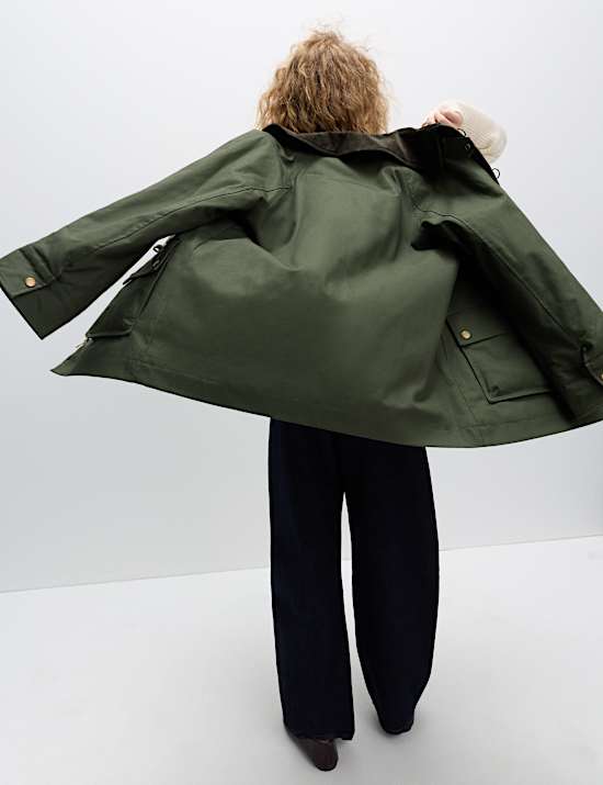 Pure Cotton Lightweight Buckle Country Jacket