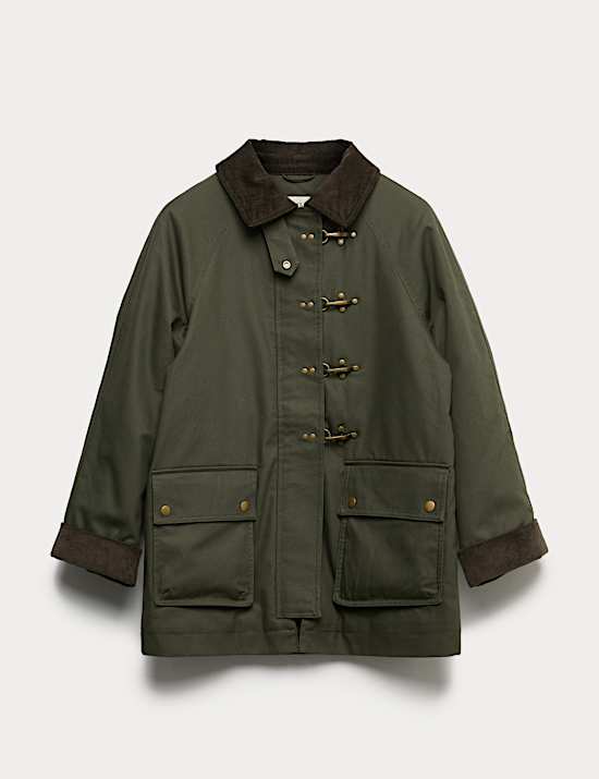 Pure Cotton Lightweight Buckle Country Jacket