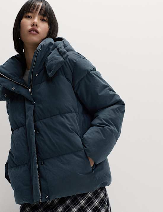 Peached Thermowarmth™ Padded Puffer Jacket