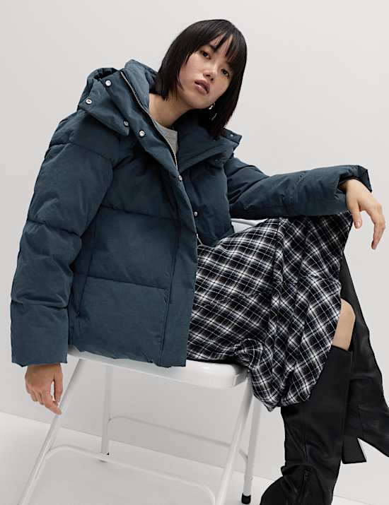 Peached Thermowarmth™ Padded Puffer Jacket