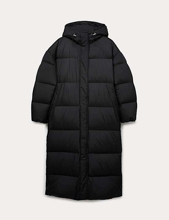 Zateplený prošívaný kabát z husího prachového peří s technologií Stormwear™