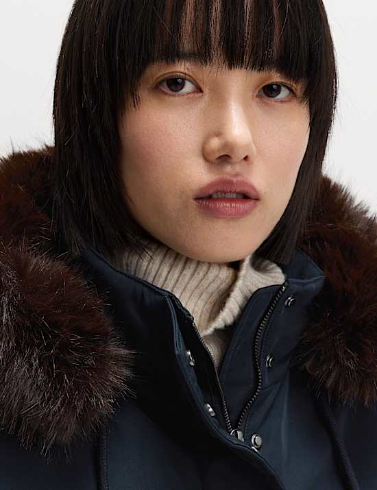 Technical Stormwear™ Hooded Longline Parka Coat