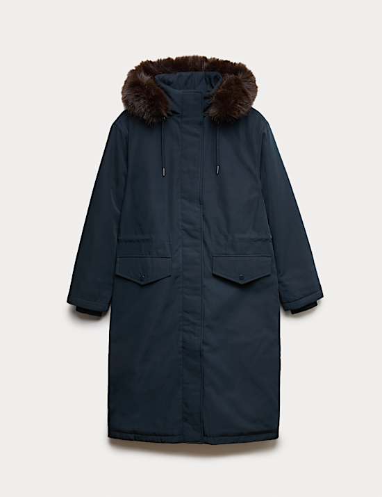 Technical Stormwear™ Hooded Longline Parka Coat
