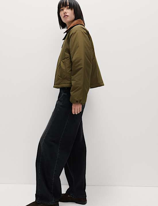 Cotton Blend Thermowarmth™ Puffer Jacket