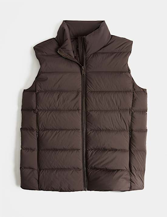 Padded Feather and Down Gilet