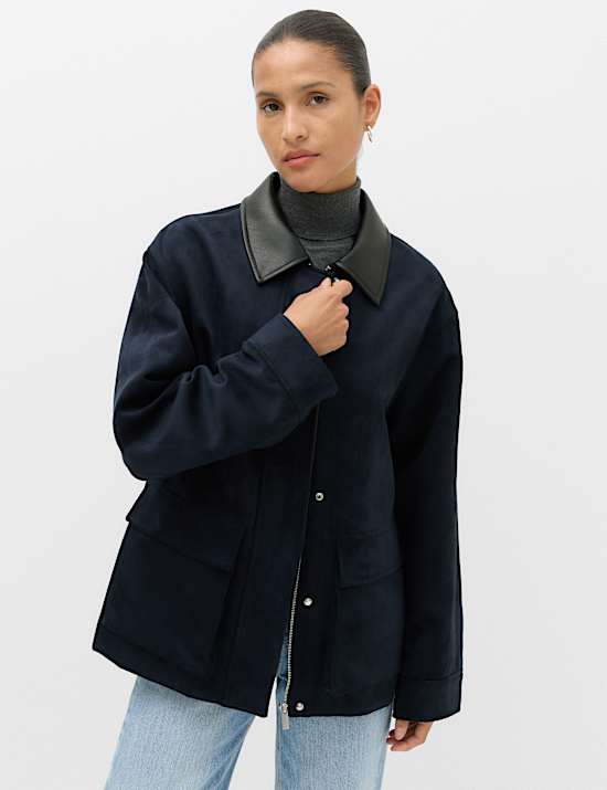 Suedette Barn Jacket