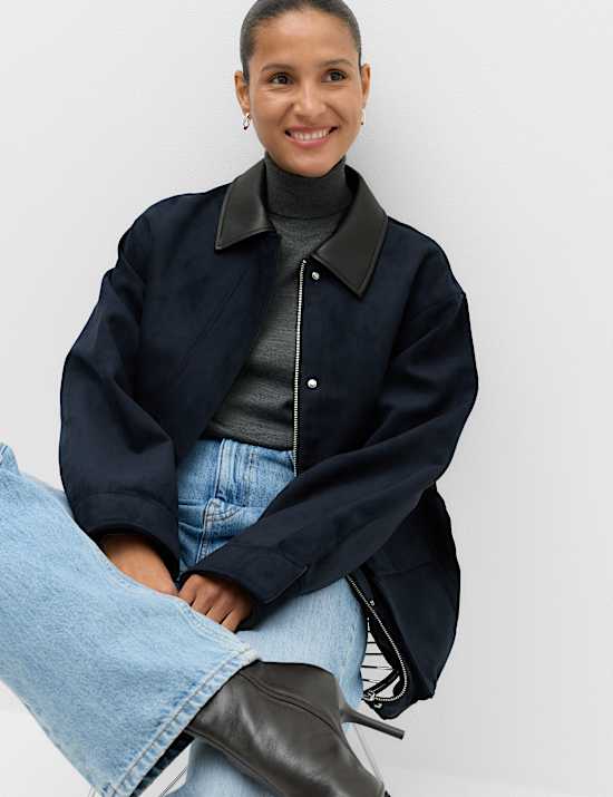 Suedette Barn Jacket