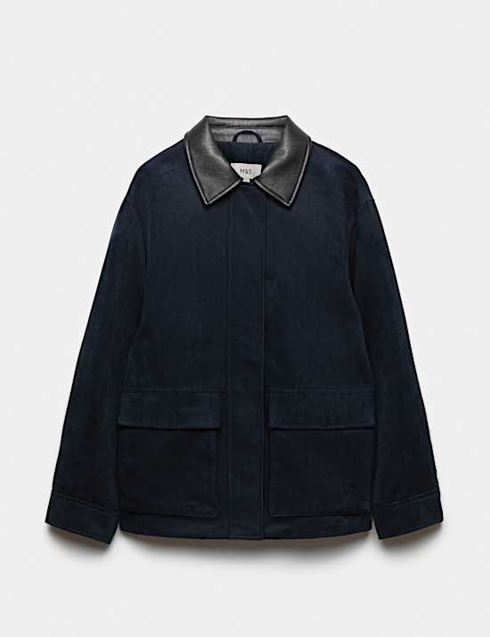 Suedette Barn Jacket