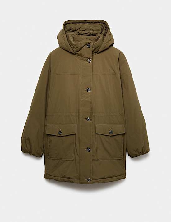 Thermowarmth Padded Hooded Coat