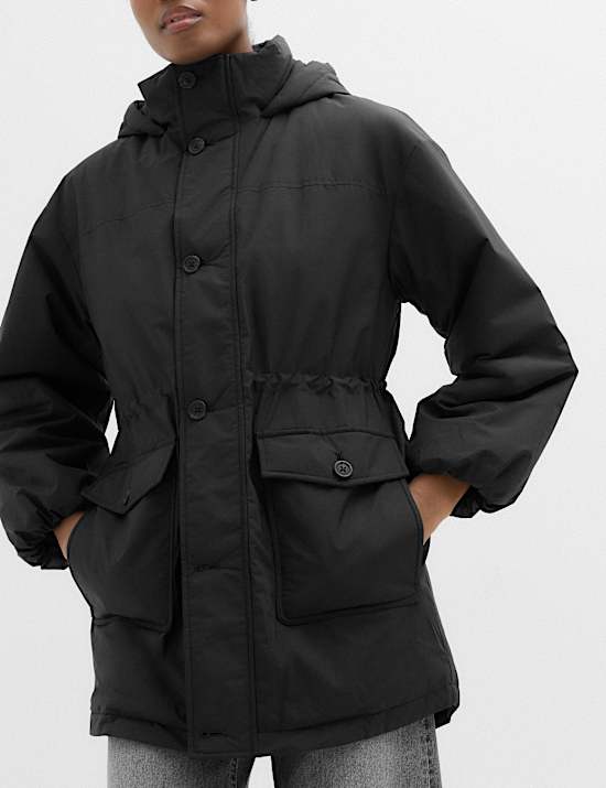 Thermowarmth Padded Hooded Coat