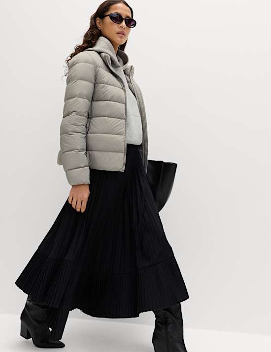 Feather & Down Stormwear&trade; Padded Puffer Jacket